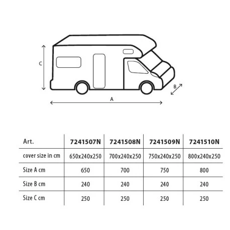 Camper Cover | SI 6 M - 650-700 - immagine 5